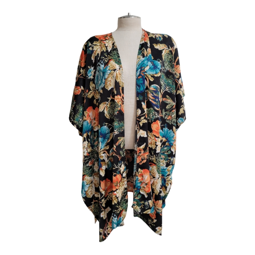 Meraki Floral Kimono Kaftan Size Large